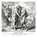 Jonathan and David's friendship, 1 Samuel-Julius Schnorr von Carolsfeld-Giclee Print