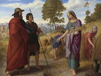 Ruth in Boaz's Field, 1828-Julius Schnorr von Carolsfeld-Giclee Print