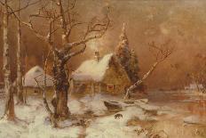 Winter Landscape-Julius Sergius Klever-Giclee Print
