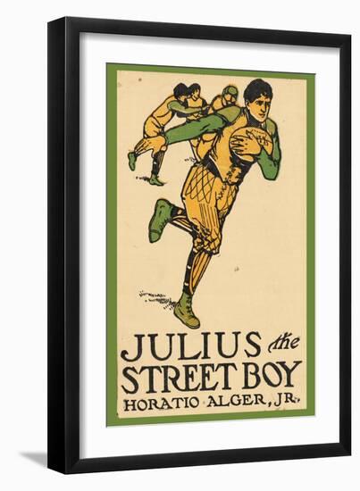Julius the Street Boy-null-Framed Art Print