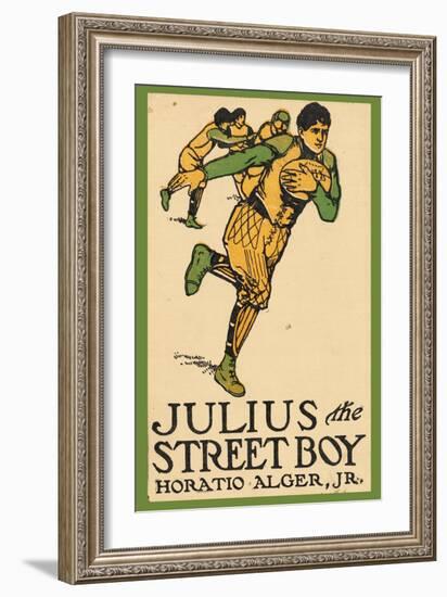 Julius the Street Boy-null-Framed Premium Giclee Print