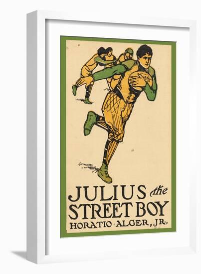 Julius the Street Boy-null-Framed Premium Giclee Print