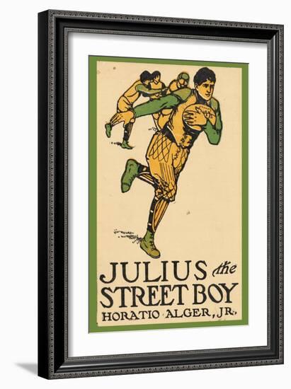 Julius the Street Boy-null-Framed Premium Giclee Print