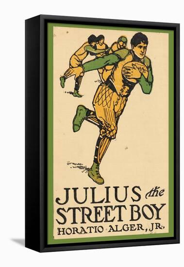 Julius the Street Boy-null-Framed Stretched Canvas