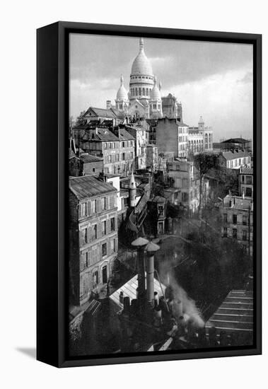 July 10, the Sacred Heart Is Almost Finished 1904-Brothers Seeberger-Framed Premier Image Canvas