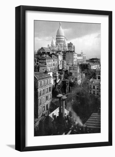 July 10, the Sacred Heart Is Almost Finished 1904-Brothers Seeberger-Framed Photographic Print