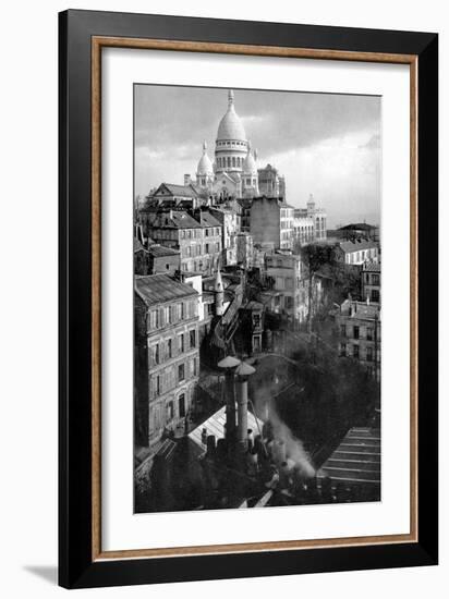 July 10, the Sacred Heart Is Almost Finished 1904-Brothers Seeberger-Framed Photographic Print