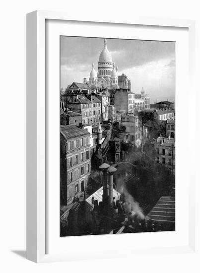 July 10, the Sacred Heart Is Almost Finished 1904-Brothers Seeberger-Framed Photographic Print