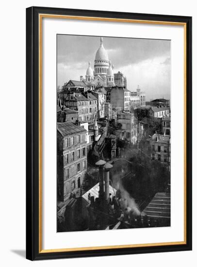 July 10, the Sacred Heart Is Almost Finished 1904-Brothers Seeberger-Framed Photographic Print