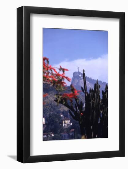 July 1973: Christ the Redeemer Statue, Rio De Janeiro, Brazil-Alfred Eisenstaedt-Framed Photographic Print