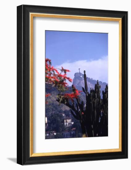 July 1973: Christ the Redeemer Statue, Rio De Janeiro, Brazil-Alfred Eisenstaedt-Framed Photographic Print