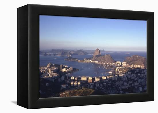 July 1973: Christ the Redeemer Statue, Rio De Janeiro, Brazil-Alfred Eisenstaedt-Framed Premier Image Canvas