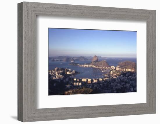 July 1973: Christ the Redeemer Statue, Rio De Janeiro, Brazil-Alfred Eisenstaedt-Framed Photographic Print