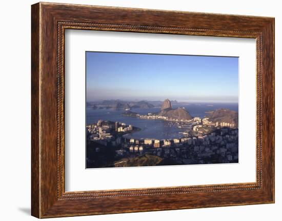 July 1973: Christ the Redeemer Statue, Rio De Janeiro, Brazil-Alfred Eisenstaedt-Framed Photographic Print