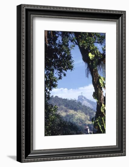 July 1973: Christ the Redeemer Statue, Rio De Janeiro, Brazil-Alfred Eisenstaedt-Framed Photographic Print