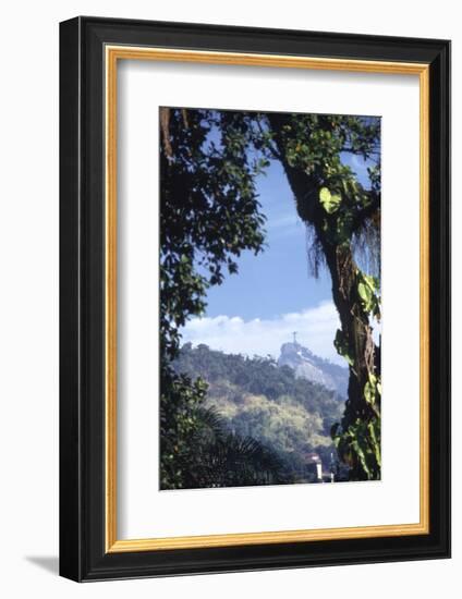 July 1973: Christ the Redeemer Statue, Rio De Janeiro, Brazil-Alfred Eisenstaedt-Framed Photographic Print