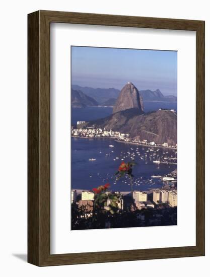 July 1973: Christ the Redeemer Statue, Rio De Janeiro, Brazil-Alfred Eisenstaedt-Framed Photographic Print