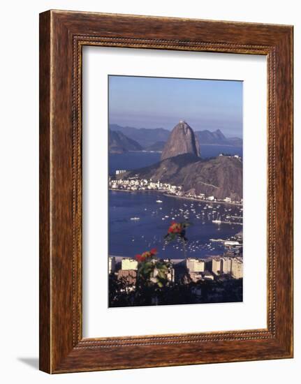 July 1973: Christ the Redeemer Statue, Rio De Janeiro, Brazil-Alfred Eisenstaedt-Framed Photographic Print