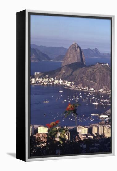 July 1973: Christ the Redeemer Statue, Rio De Janeiro, Brazil-Alfred Eisenstaedt-Framed Premier Image Canvas