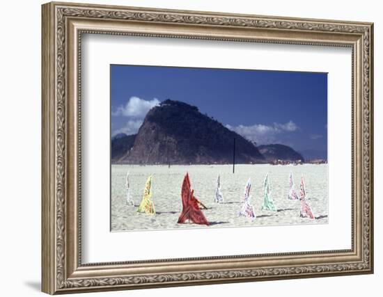 July 1973: Ipanema Beach, Rio De Janeiro-Alfred Eisenstaedt-Framed Photographic Print