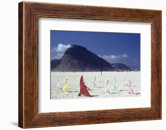 July 1973: Ipanema Beach, Rio De Janeiro-Alfred Eisenstaedt-Framed Photographic Print