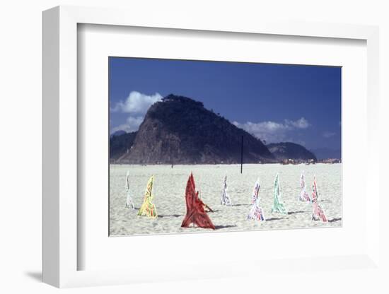 July 1973: Ipanema Beach, Rio De Janeiro-Alfred Eisenstaedt-Framed Photographic Print