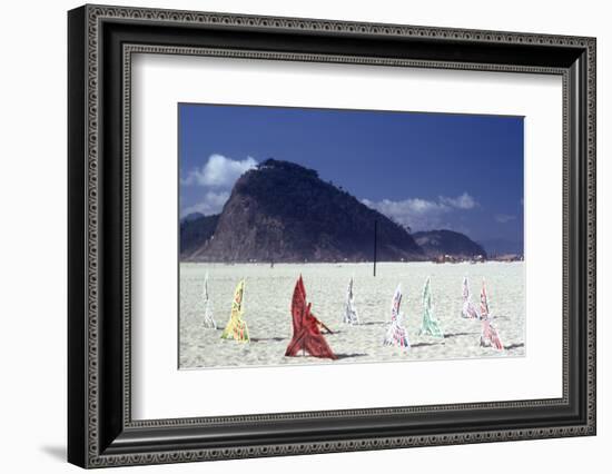 July 1973: Ipanema Beach, Rio De Janeiro-Alfred Eisenstaedt-Framed Photographic Print