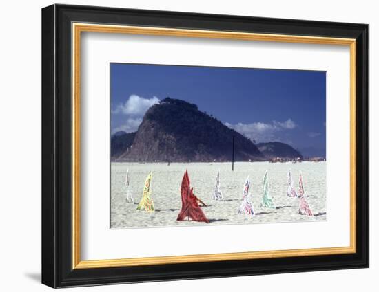 July 1973: Ipanema Beach, Rio De Janeiro-Alfred Eisenstaedt-Framed Photographic Print