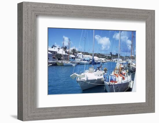 July 1973: Sailing in Bermuda-Alfred Eisenstaedt-Framed Photographic Print