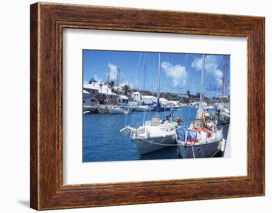 July 1973: Sailing in Bermuda-Alfred Eisenstaedt-Framed Photographic Print