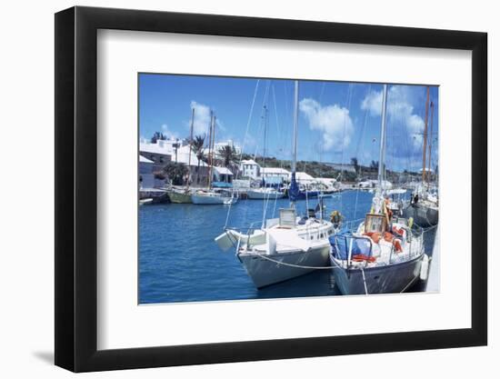 July 1973: Sailing in Bermuda-Alfred Eisenstaedt-Framed Photographic Print