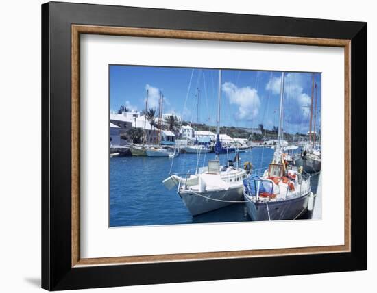 July 1973: Sailing in Bermuda-Alfred Eisenstaedt-Framed Photographic Print