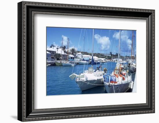 July 1973: Sailing in Bermuda-Alfred Eisenstaedt-Framed Photographic Print