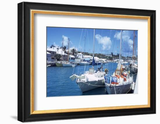 July 1973: Sailing in Bermuda-Alfred Eisenstaedt-Framed Photographic Print