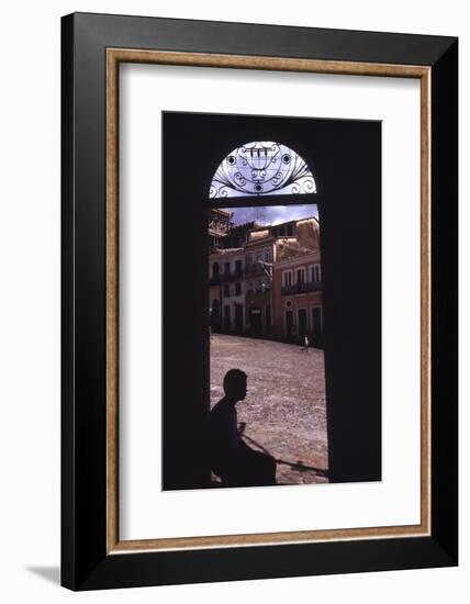 July 1973: Town of Ouro Preto, Brazil-Alfred Eisenstaedt-Framed Photographic Print