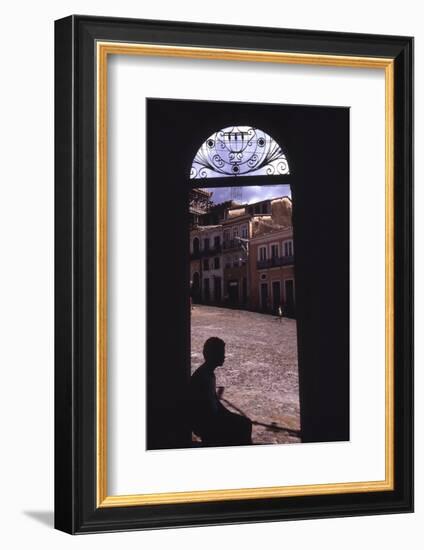 July 1973: Town of Ouro Preto, Brazil-Alfred Eisenstaedt-Framed Photographic Print