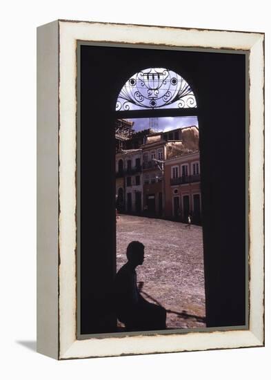 July 1973: Town of Ouro Preto, Brazil-Alfred Eisenstaedt-Framed Premier Image Canvas