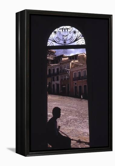 July 1973: Town of Ouro Preto, Brazil-Alfred Eisenstaedt-Framed Premier Image Canvas