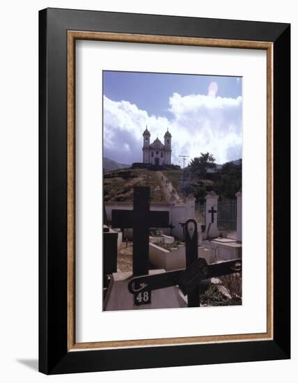 July 1973: Town of Ouro Preto, Brazil-Alfred Eisenstaedt-Framed Photographic Print