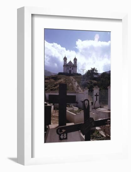 July 1973: Town of Ouro Preto, Brazil-Alfred Eisenstaedt-Framed Photographic Print