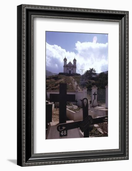 July 1973: Town of Ouro Preto, Brazil-Alfred Eisenstaedt-Framed Photographic Print