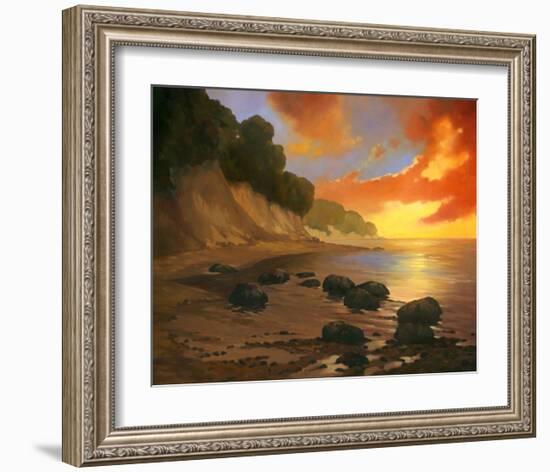 July Evening II-Graham Reynolds-Framed Art Print