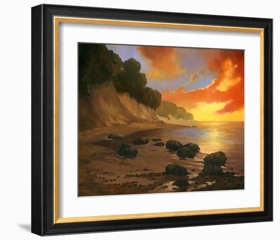 July Evening II-Graham Reynolds-Framed Art Print