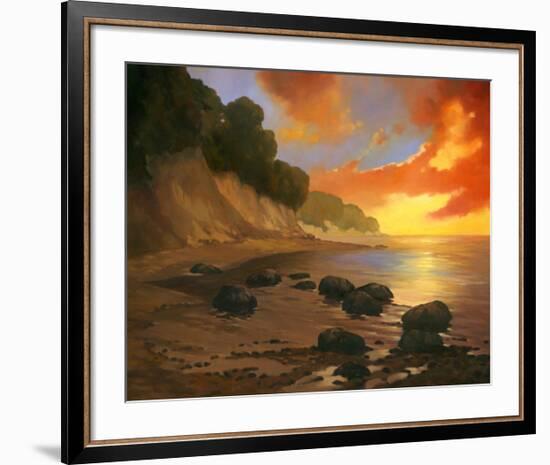 July Evening II-Graham Reynolds-Framed Art Print