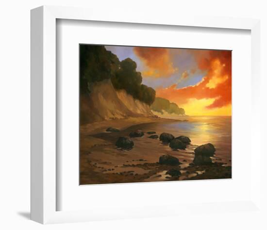 July Evening II-Graham Reynolds-Framed Art Print