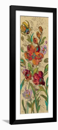 July Garden Trio I on Cream-Silvia Vassileva-Framed Art Print