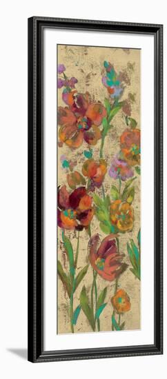 July Garden Trio II on Cream-Silvia Vassileva-Framed Art Print