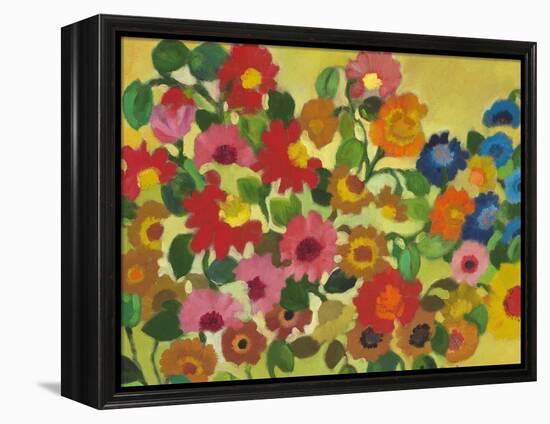 July Garden-Kim Parker-Framed Premier Image Canvas