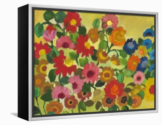 July Garden-Kim Parker-Framed Premier Image Canvas