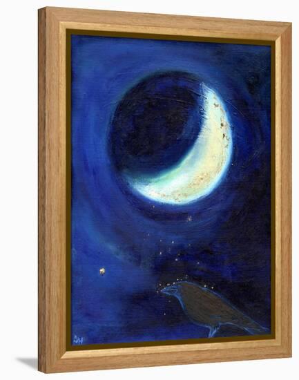 July Moon, 2014-Nancy Moniz-Framed Premier Image Canvas